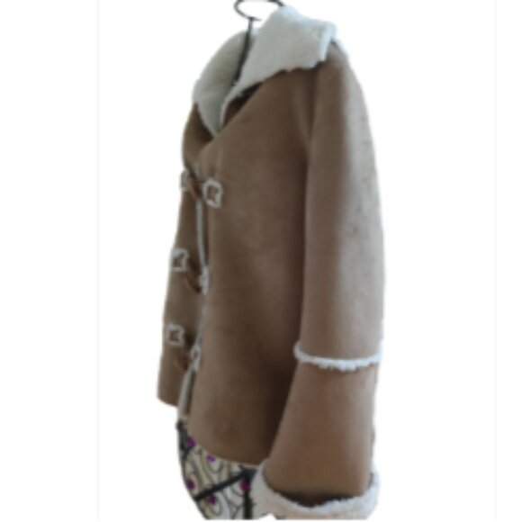 Abby & Friends Jacket Faux Fur Coat M - Picture 9 of 17